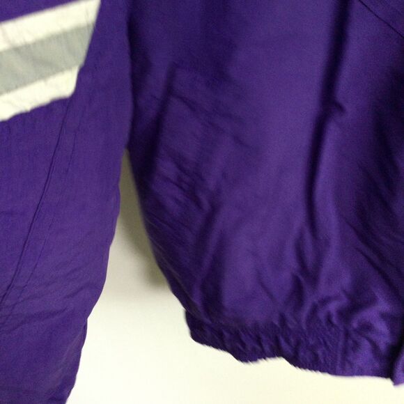 Starter Mens Kansas State Wildcats KSU Coat 90's Full Zip Vintage Purple Size M - Picture 5 of 16